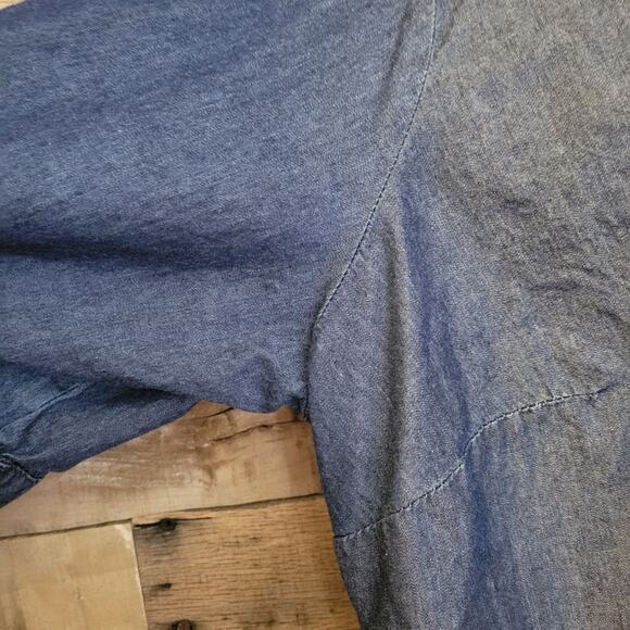 SALE-Millenium women's dark blue jean loose fitting pull over dress size 2x - Picture 5 of 11